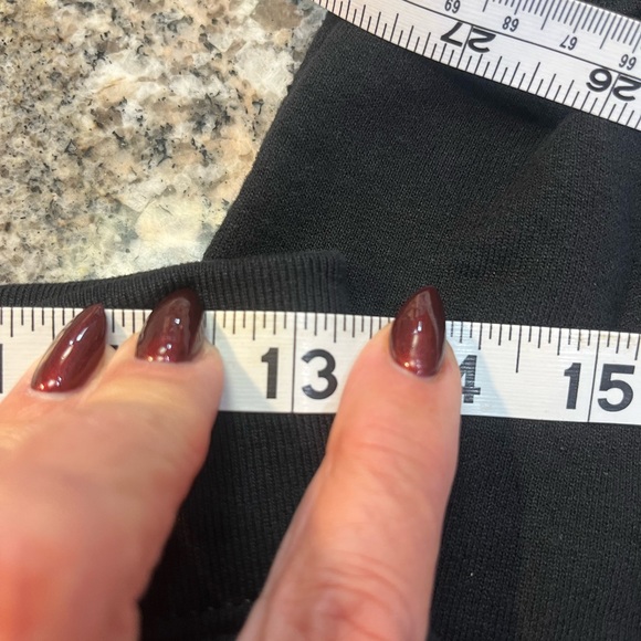 #318 Champion Womens Small Black Sweatpants with Logo. Like New - Picture 8 of 9